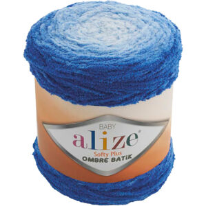 Alize Softy Plus Ombre Batik 7282 Dark Blue
