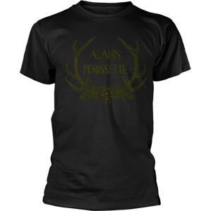 Alanis Morissette Tričko Antlers Čierna M