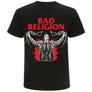 Bad Religion Tričko Snake Preacher Čierna 2XL