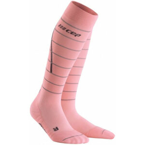 CEP WP401Z Compression Tall Socks Reflective Light Pink II