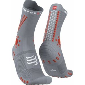 Compressport Pro Racing Socks v4.0 Trail Alloy/Orangeade T2