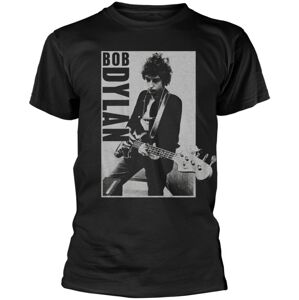 Bob Dylan Tričko Guitar Čierna XL