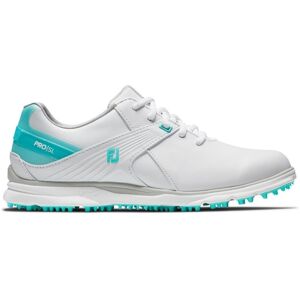Footjoy Pro SL Womens Golf Shoes White/Aqua US 6,5