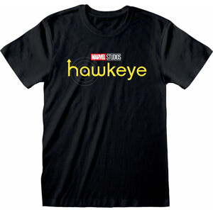 Hawkeye Tričko Logo Čierna XL