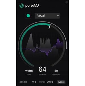 Sonible Sonible pure:EQ (Digitálny produkt)