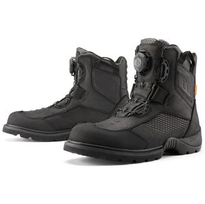 ICON - Motorcycle Gear Stormhawk WP Boots Black 43,5 Topánky