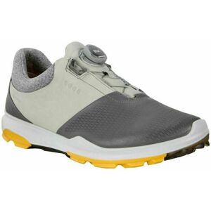 Ecco Biom Hybrid 3 Mens Golf Shoes BOA Titanium/Concrete 45