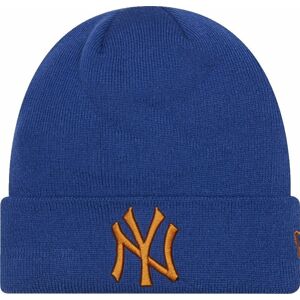 New York Yankees MLB League Essential Cuff Beanie Blue/Orange UNI Čiapka