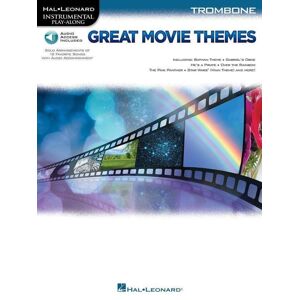 Hal Leonard Great Movie Themes: Instrumental P-A Trombone Trombone Noty