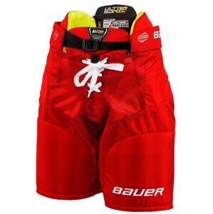 Bauer Hokejové nohavice S21 Supreme Ultrasonic YTH Červená M