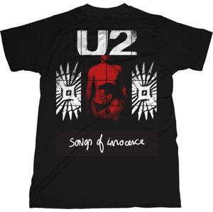 U2 Tričko Songs Of Innocence L Čierna
