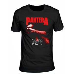Pantera Tričko Unisex Vulgar Display of Power Red Black M