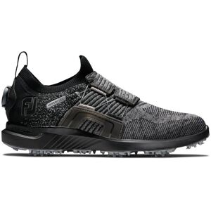 Footjoy Hyperflex BOA Mens Golf Shoes Black/Charcoal/Silver US 8,5