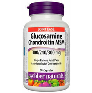 Webber Naturals Glucosamine Chondroitin MSM 60