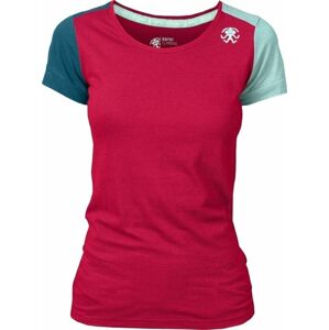 Rafiki Chulilla Lady T-Shirt Short Sleeve Earth Red 38 Outdoorové tričko
