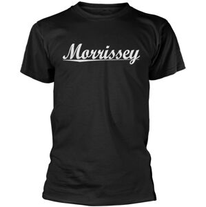 Morrissey Tričko Text Logo Čierna L