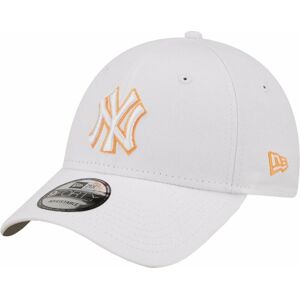 New York Yankees 9Forty MLB Neon Outline White/Orange UNI Šiltovka