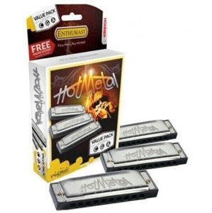 Hohner Hot Metal 572/20 Pack Diatonická ústna harmonika