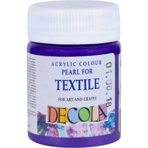 Nevskaya Palitra Decola Textile Farba na textil 50 ml Violet Pearl