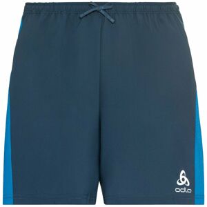 Odlo The Essential 6 inch Running Shorts Blue Wing Teal/Indigo Bunting XL