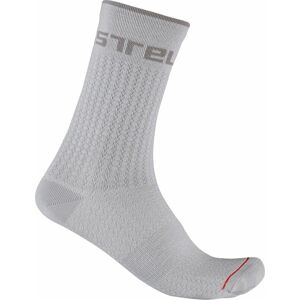 Castelli Distanza 20 Sock Silver Gray L/XL
