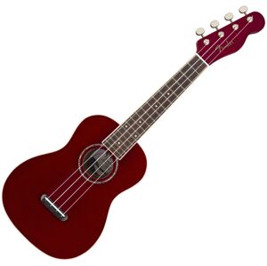 Fender Zuma Classic WN Koncertné ukulele Candy Apple Red