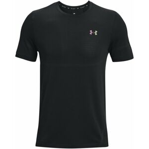 Under Armour Men's UA Rush Seamless Legacy Short Sleeve Black/Black S Fitness tričko