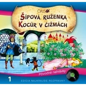 Najkrajšie Rozprávky Šípová Ruženka / Kocúr v čižmách Hudobné CD
