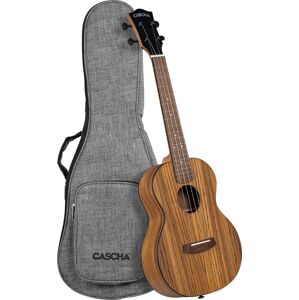 Cascha Tenor Ukulele Zebra Wood Tenorové ukulele Natural