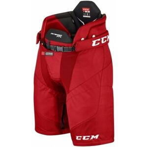 CCM Hokejové nohavice JetSpeed FT4 JR Červená L