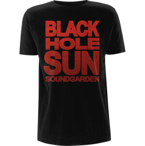 Soundgarden Tričko Black Hole Sun S Čierna