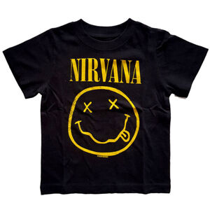 Nirvana Tričko Smiley Čierna 1.5 roka