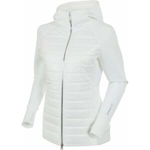 Sunice Womens Lola Thermal Stretch Jacket With Hood Pure White L