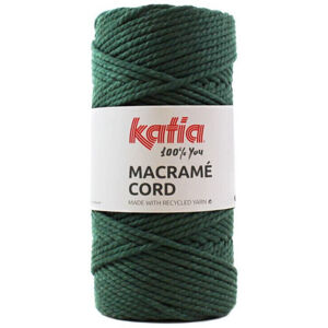 Katia Macrame Cord 5 mm 108 Bottle Green