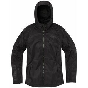 ICON - Motorcycle Gear Airform™ Womens Jacket Black S Textilná bunda