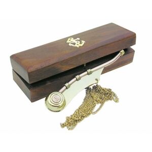 Sea-Club Boatswain's whistle with chain 12,5cm