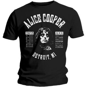 Alice Cooper Tričko School's Out Lyrics Čierna S