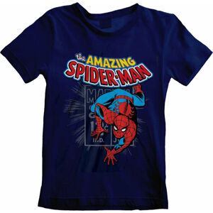 Spiderman Tričko Amazing Spider Man Modrá 12 - 13 rokov