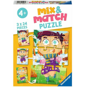 Ravensburger Puzzle Mix & Match Puzzle Ročné obdobia 3 x 24 dielov