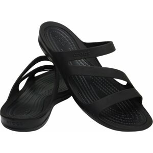 Crocs Women's Swiftwater Sandal Black/Black 36-37