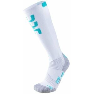 UYN Ski Evo Race Lady Socks White/Water Green 35-36 Lyžiarske ponožky
