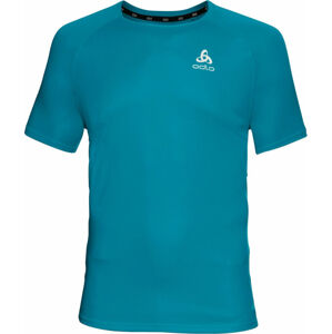 Odlo Essential Stunning Blue M Bežecké tričko s krátkym rukávom
