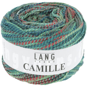 Lang Yarns Camille 0059 Green/Petrol/Red