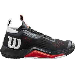 Wilson Rush Pro Surge Mens Tennis Shoe Black/White/Poppy Red 43 1/3