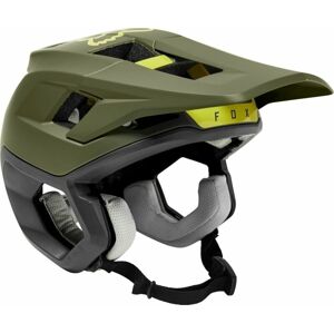 FOX Dropframe Pro Helmet Olive Green S Prilba na bicykel