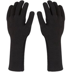 Sealskinz Waterproof All Weather Ultra Grip Knitted Gauntlet Black XL Cyklistické rukavice
