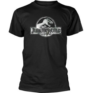 Jurassic World Tričko Logo Čierna XL