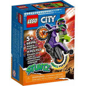 LEGO City 60296 Kaskardérska wheelie motorka