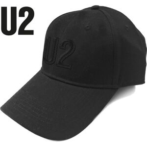 U2 Šiltovka Logo Black