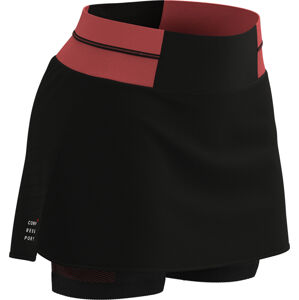 Compressport Performance Skirt Black/Coral S
